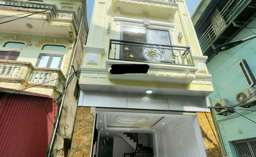 Bán nhà Quỳnh Đô - Thanh Trì, 52,6m2, 5 tầng, lô góc 3 mặt thoáng, 6 phòng ngủ khép kín, có thang máy, giá 7,45 tỷ
