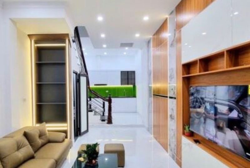 Bán nhà Tân triều 48m² ngõ rộng, ô tô đỗ cửa, 5 tầng, giá 8,95 tỷ